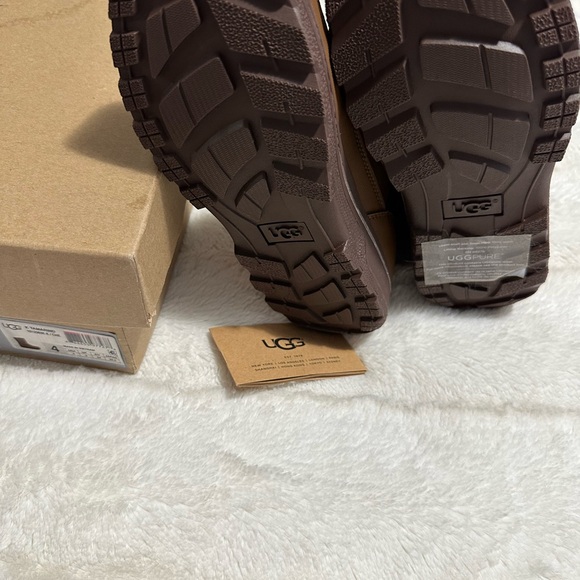 UGG Tan Shearling-Lined Boots - Picture 5 of 8